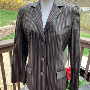 ETRO Milano Blazer Jacker Made in Italy  Size - 42 6 Striped